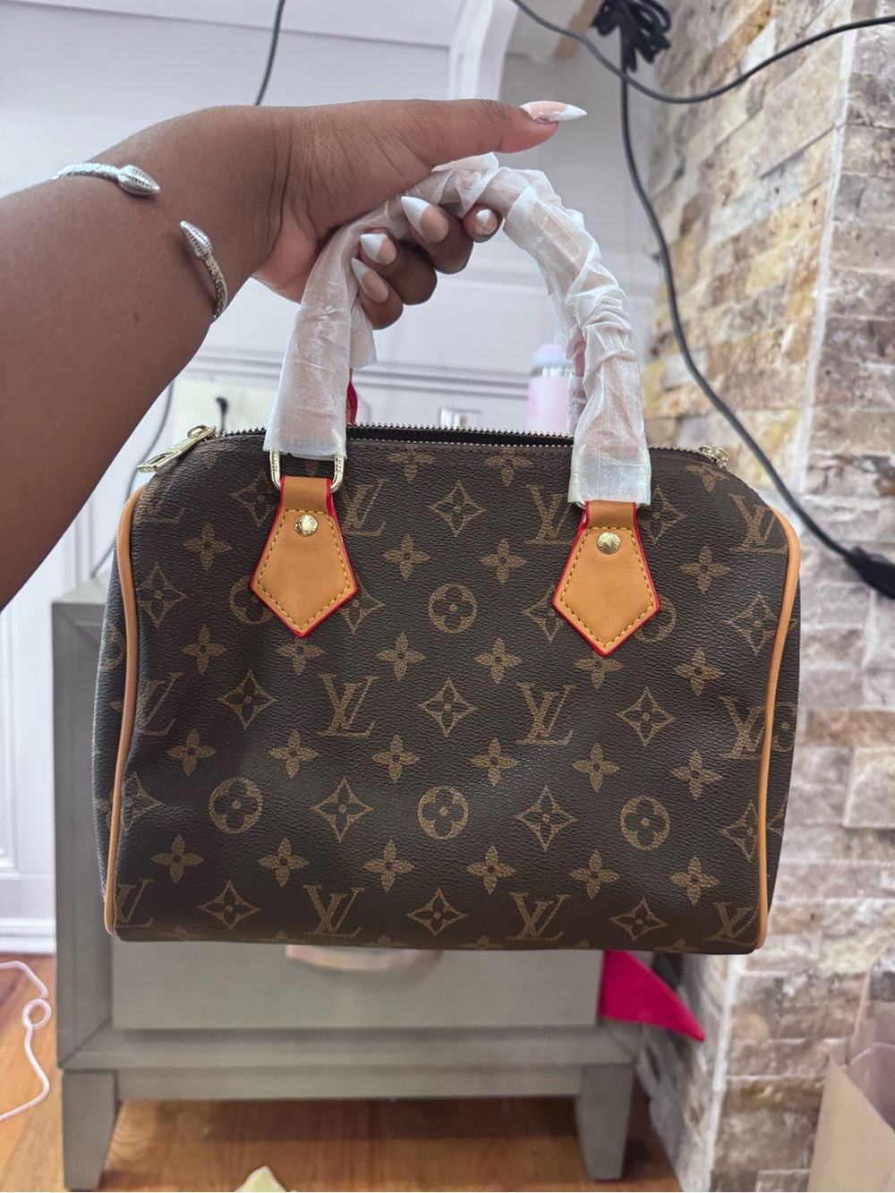 Louis Vuitton brown purse